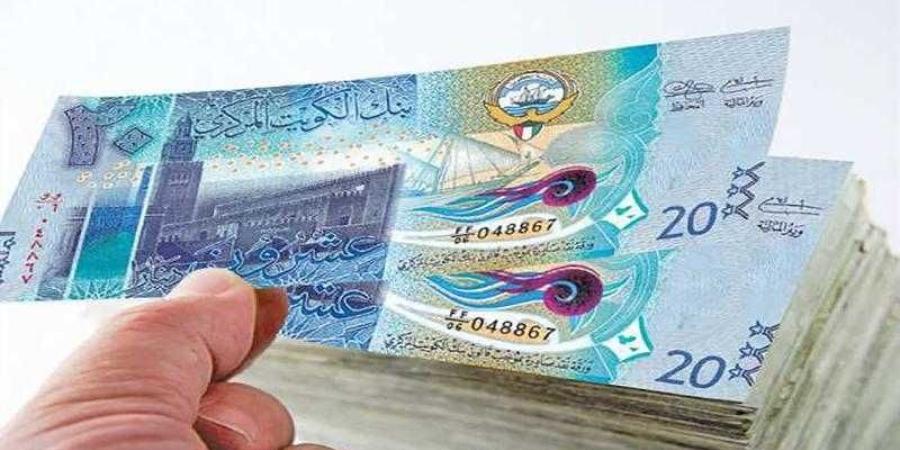 أسعار الدينار الكويتى في مصر اليوم الإثنين - الأول نيوز