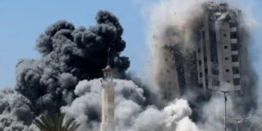 جيش الاحتلال يستهدف مستشفى الحلو فى مدينة غزة - الأول نيوز
