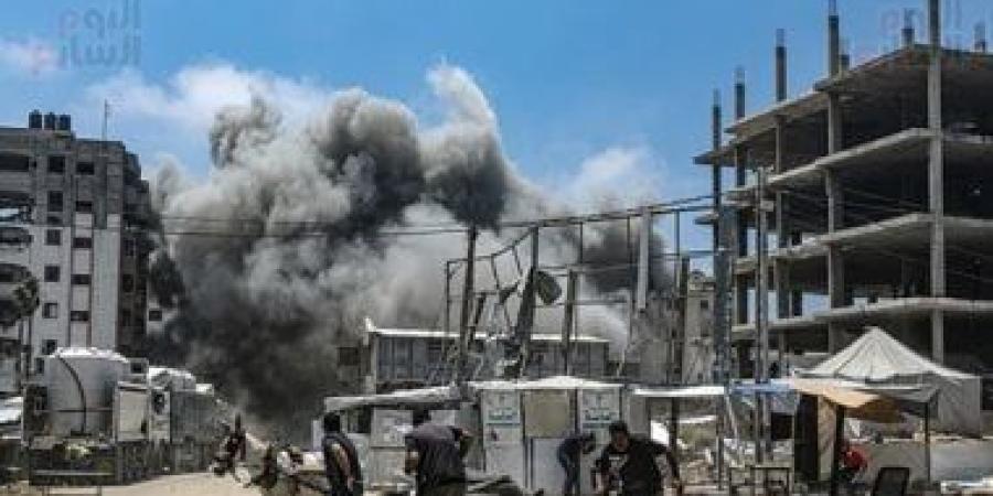استشهاد 13 فلسطينيا في قصف جوي إسرائيلي على وسط غزة.. وحصيلة اليوم 72 شهيدا - الأول نيوز
