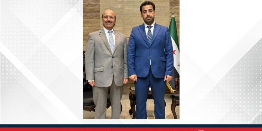 وزير الصحة بالجمهورية العربية السورية يستقبل سفير مملكة البحرين في دمشق - الأول نيوز