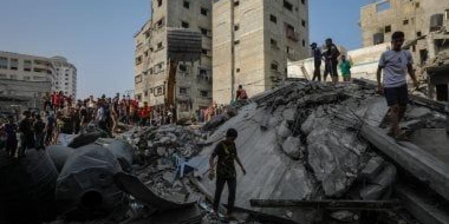 القيادة المركزية الأمريكية تصلح طريق صلاح الدين لإدخال المساعدات إلى غزة - الأول نيوز