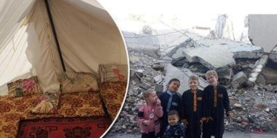 قصة فلسطينية تحت الركام وطفل يتلمس الحياة بعين لا تبصر الألم داخل غزة.. صور - الأول نيوز